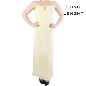 Wholesale  89324 Beige Summer Long Length Dress - 