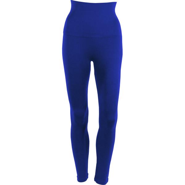wholesale 798 - Magic Tummy Control SmoothWear Leggings Royal Blue  - 