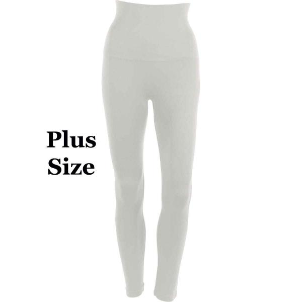 Wholesale 798 - Magic Tummy Control SmoothWear Leggings White Plus Magic Tummy Control SmoothWear Leggings - 