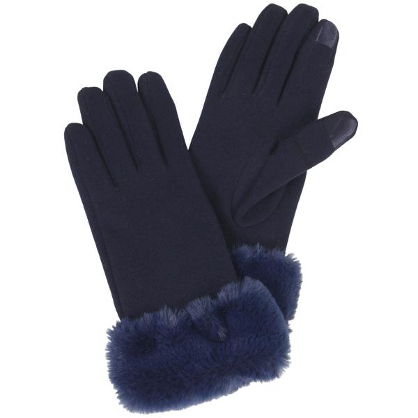 2390 - Touch Screen Smart Gloves 3531 - Navy  MB - 