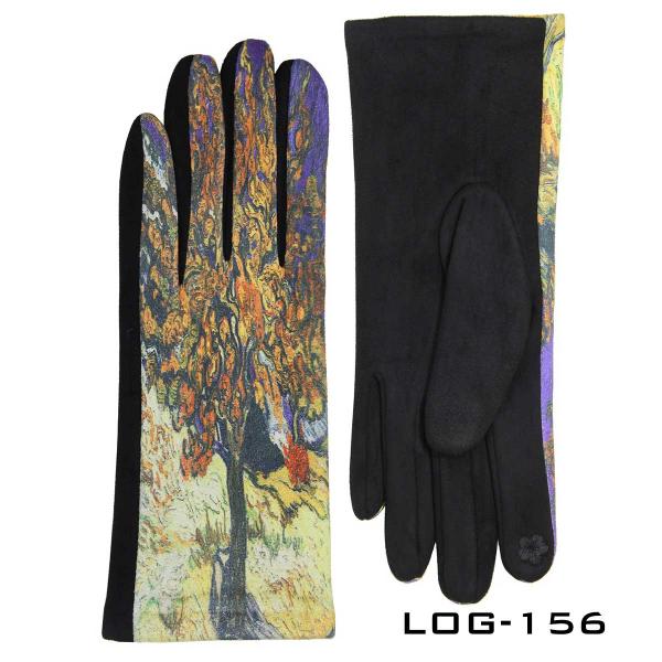 wholesale 2390 - Touch Screen Smart Gloves 156<br>ART DESIGN  - One Size Fits Most