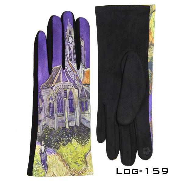 wholesale 2390 - Touch Screen Smart Gloves 159<br>ART DESIGN  - One Size Fits Most