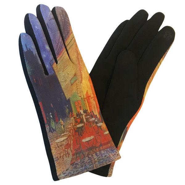 2390 - Touch Screen Smart Gloves ART - 08  - One Size Fits Most
