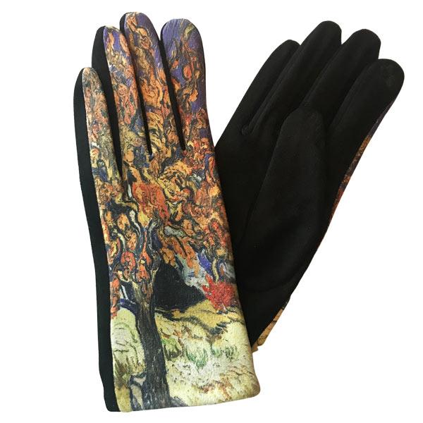 2390 - Touch Screen Smart Gloves ART - 04  - One Size Fits Most