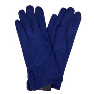 2390 - Touch Screen Smart Gloves SB1 - Royal<br> 
Two Button Design - One Size Fits Most