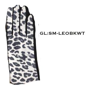 2390 - Touch Screen Smart Gloves Leopard Black/White<br>
Touch Screen Smart Gloves

 - One Size Fits Most