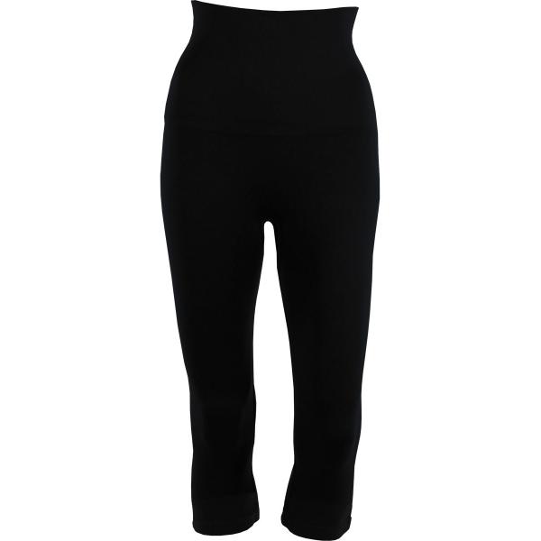 Wholesale 2477 - Magic Tummy Control SmoothWear Pants Black - One Size