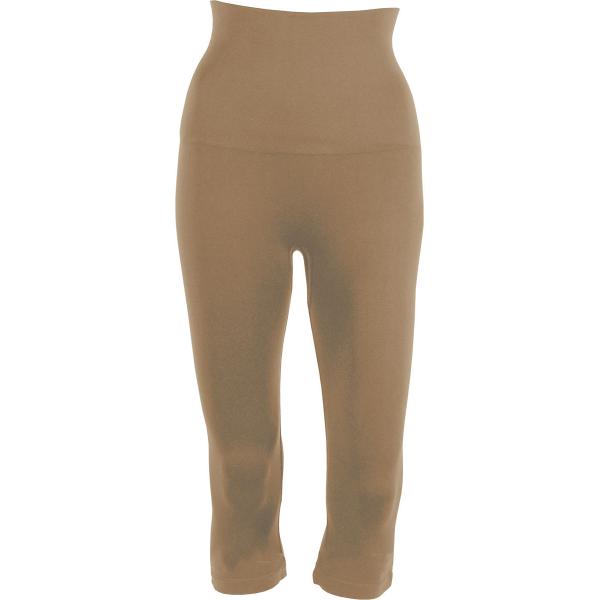 Wholesale 2477 - Magic Tummy Control SmoothWear Pants Taupe - One Size