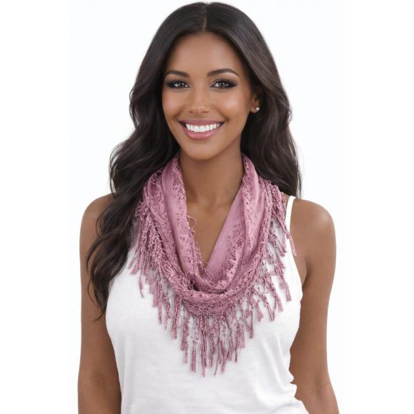 Wholesale 7777/T - Victorian Lace Infinities  7777 - Dusty Pink #50 - 