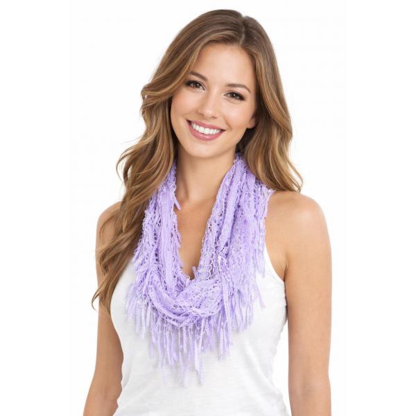 Wholesale 7777/T - Victorian Lace Infinities  7777 - Lavender #24 - 