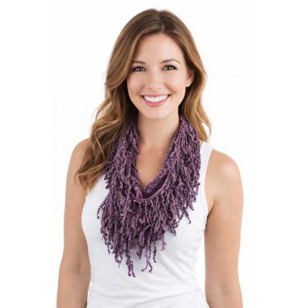 Wholesale 7777/T - Victorian Lace Infinities  7777 - Dusty Purple #25 - 
