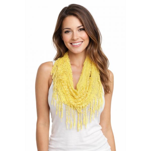 Wholesale 7777/T - Victorian Lace Infinities  7777 - Yellow #50  - 