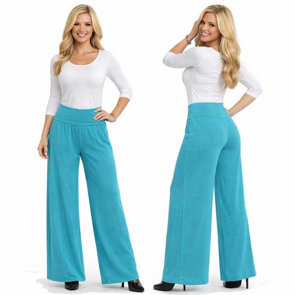 Wholesale 798 - Magic Tummy Control SmoothWear Leggings Turquoise - Long