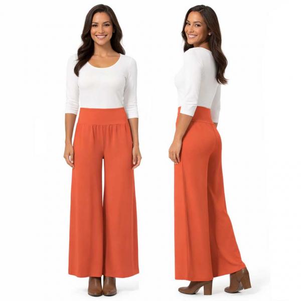 Wholesale 2477 - Magic Tummy Control SmoothWear Pants Coral - Long