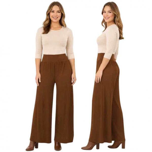 wholesale 2477 - Magic Tummy Control SmoothWear Pants Chestnut - Long