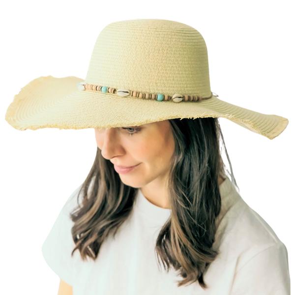 wholesale 2489 - Summer Hats 1046 - Natural<br> 
Summer Hat
 - One Size Fits Most