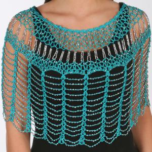 Wholesale  #003 Teal w/ Silver Beads* - 