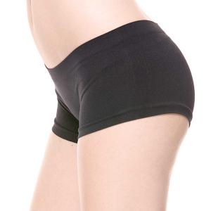 Wholesale 2715 Seamless Activewear Shorts  Boyshorts Black (Small) - Small
