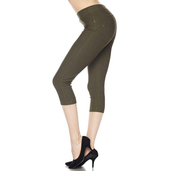 cheap capri leggings with pockets