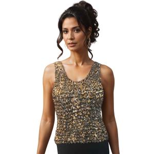 Wholesale 281- Gourmet Popcorn - Tank Tops Leopard - One Size Fits Most