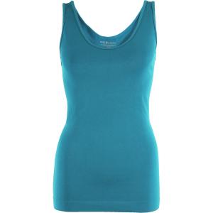 2819 - Magic SmoothWear Tanks and Sleeveless Tops Aqua Tank - Slimming One Size Fits Most 