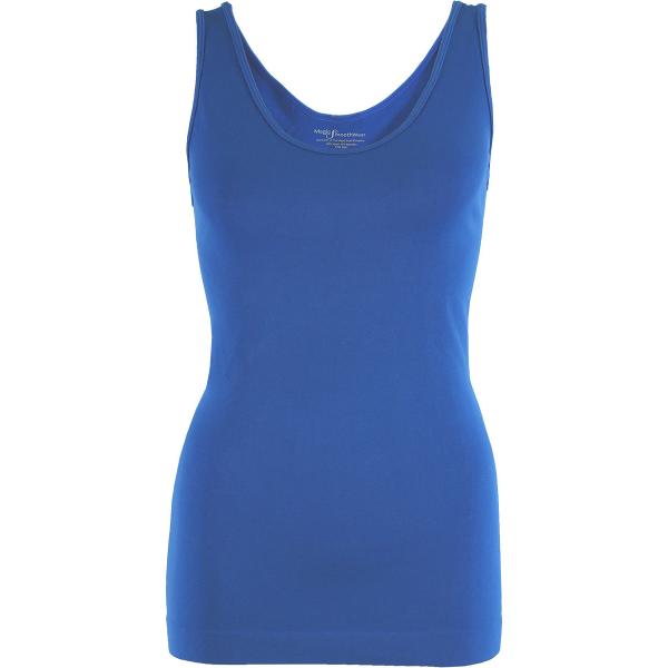 wholesale 2819 - Magic SmoothWear Tanks and Sleeveless Tops Blue Tank - Slimming One Size Fits Most 
