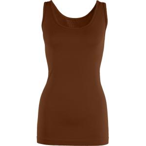 2819 - Magic SmoothWear Tanks and Sleeveless Tops Chestnut Tank - Slimming One Size Fits Most 