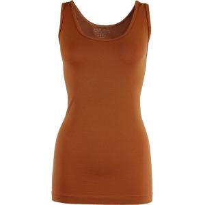 2819 - Magic SmoothWear Tanks and Sleeveless Tops Paprika Tank - Slimming One Size Fits Most 