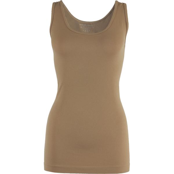 Wholesale 2819 - Magic SmoothWear Tanks and Sleeveless Tops Taupe Tank (MB) - Slimming One Size Fits Most 