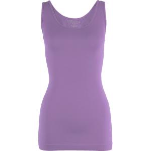 2819 - Magic SmoothWear Tanks and Sleeveless Tops Violet Tank - Slimming One Size Fits Most 