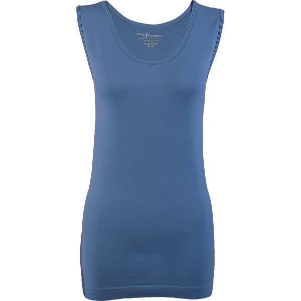 wholesale 2819 - Magic SmoothWear Tanks and Sleeveless Tops Denim - Slimming One Size Fits Most