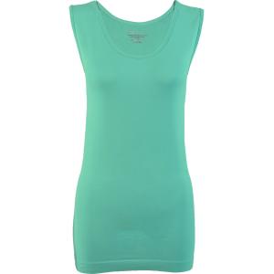 2819 - Magic SmoothWear Tanks and Sleeveless Tops Mint - Slimming One Size Fits Most