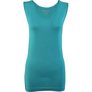 2819 - Magic SmoothWear Tanks and Sleeveless Tops Teal Green MB - Slimming One Size Fits Most