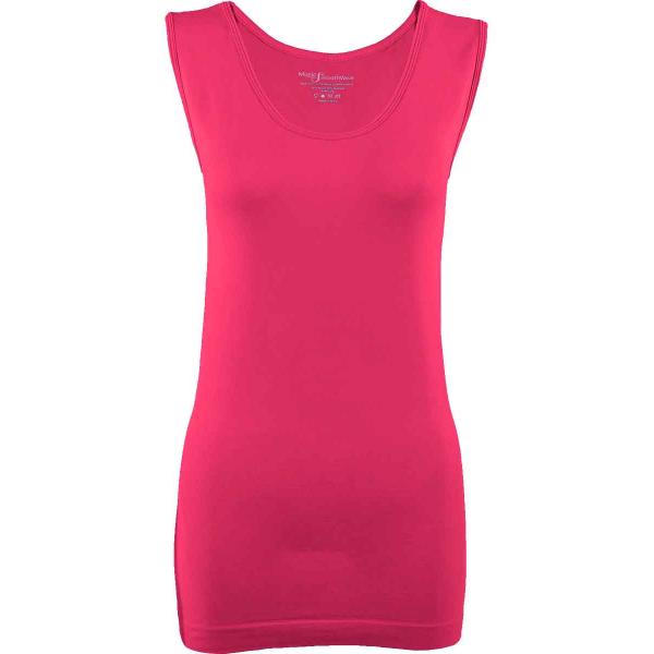 2819 - Magic SmoothWear Tanks and Sleeveless Tops Fuchsia - Slimming One Size Fits Most