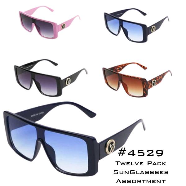 wholesale Sunglasses and Reading Glasses Sunglasses #4529 Twelve Pack - 