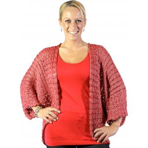Shrugs - Crochet 8891/PYX Crochet PYX - Red - 
