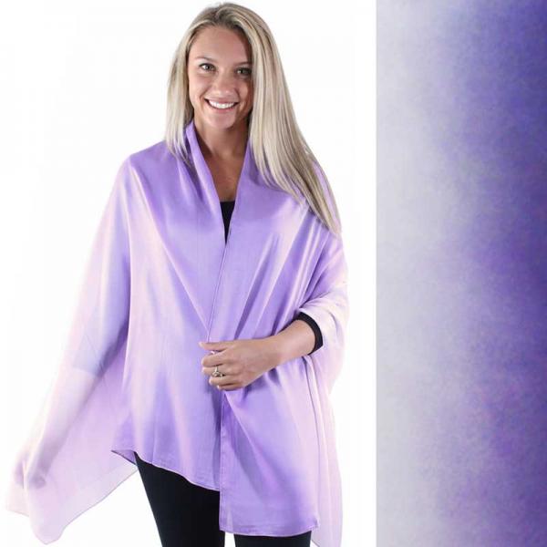 wholesale 2995 - Boutique Charmeuse Shawls #22 Ombre Lavender-Violet - 