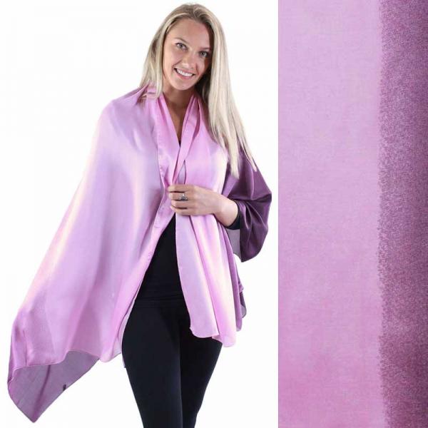 wholesale 2995 - Boutique Charmeuse Shawls #24 Ombre Lilac-Purple - 