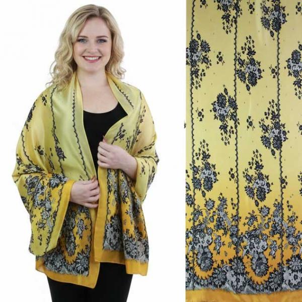 wholesale 2995 - Boutique Charmeuse Shawls #51 Victorian Yellow - 