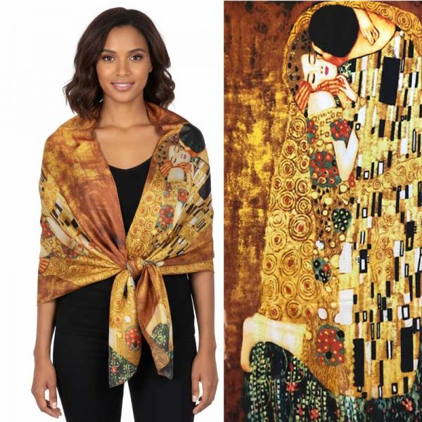 wholesale 2995 - Boutique Charmeuse Shawls #54 The Kiss - 