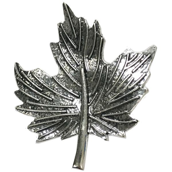 wholesale 2997 - Artful Design Magnetic Brooches 553 Silver Leaf - 