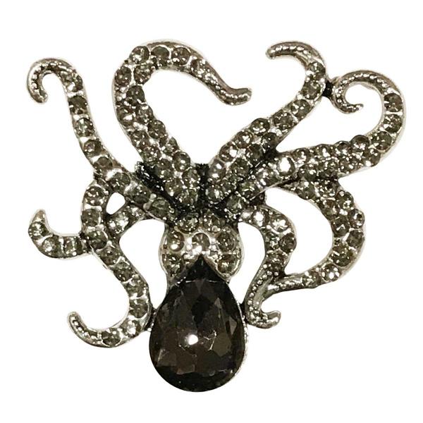 wholesale 2997 - Artful Design Magnetic Brooches 605S<br>Glamorous Octopus - 1.5