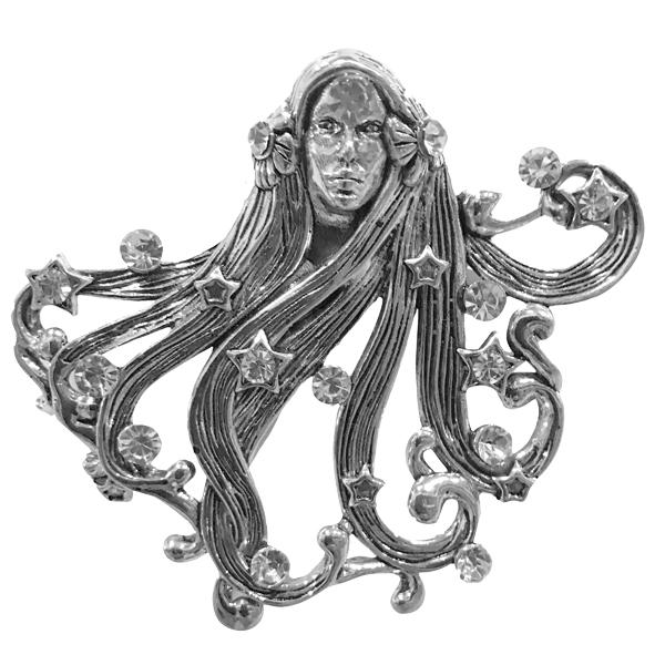 2997 - Artful Design Magnetic Brooches AD-013 - Sea Goddess - 