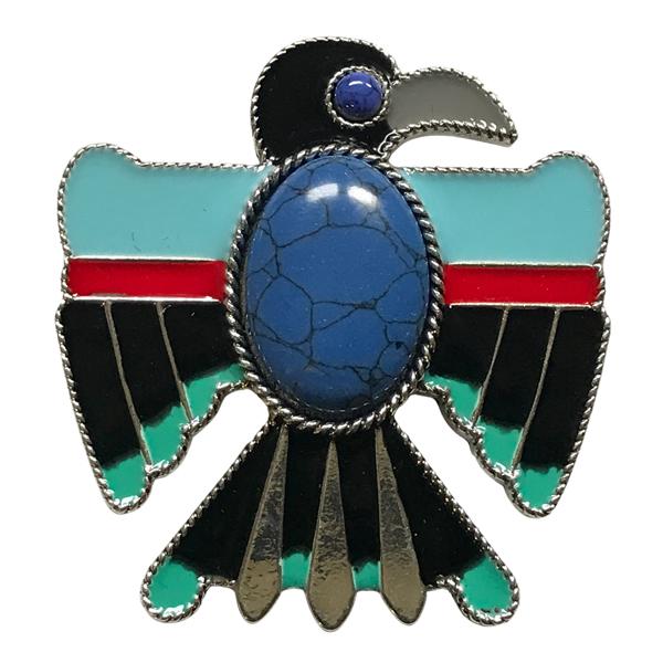 wholesale 2997 - Artful Design Magnetic Brooches AD-002 - Southwest Thunderbird<br>
Artful Design Magnetic Brooch - 2.25