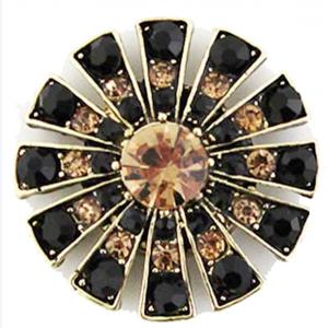 2997 - Artful Design Magnetic Brooches 408GDBK - Starburst<br>Gold - 1.25