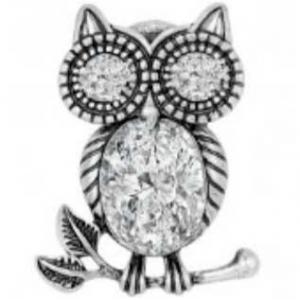 2997/T - Artful Design Magnetic Brooches 003/CL<br>
Blue Owl - 