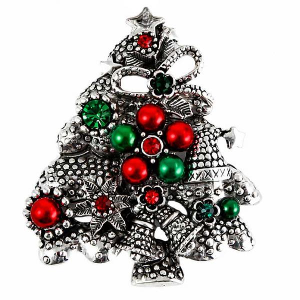 2997/T - Artful Design Magnetic Brooches 3672 <br>
Christmas Tree - 2.25