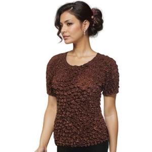 Wholesale 307 Gourmet Popcorn - Short Sleeve Brown - One Size Fits Most