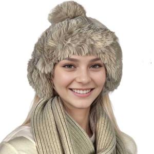 Wholesale 3114 - Winter Knit Hats LC03 - Beige/Latte - One Size Fits Most