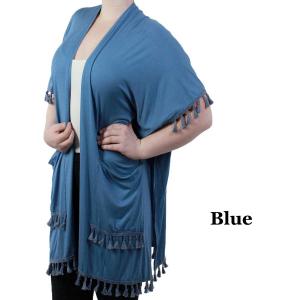 9771 - Tassel Kimonos Blue - 